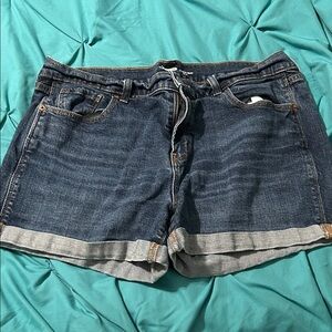 Old Navy Dark Blue Jean Shorts
